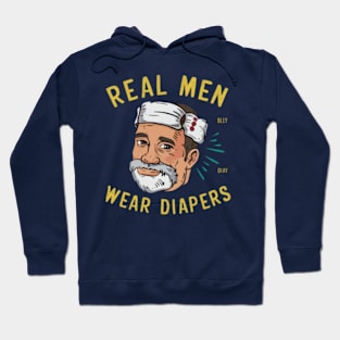 Real Men Wear Diapers Hoodie